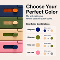 Glidra Weekly Pill Organizer | 7-Day Spill-Proof Slide-Lock, Travel-Safe Medication Case