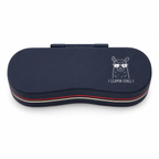 Cute Character Glasses Case product photo — hard-shell magnetic eyeglass holder