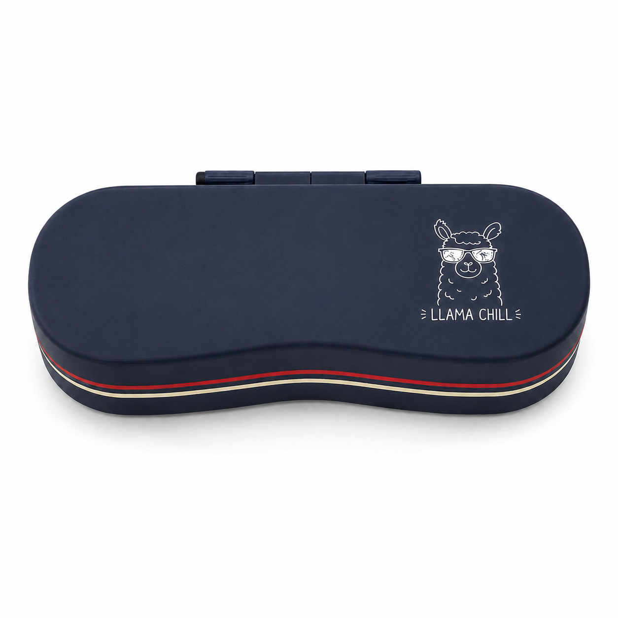 Cute Character Glasses Case product photo — hard-shell magnetic eyeglass holder