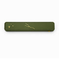Premium Zodiac Weekly Pill Box olive green — constellation slide-lock weekly medication organizer