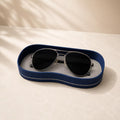 Eyeglass valet tray top view — S-curve kidney shape for eyewear and daily essentials