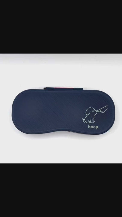Cute Character Glasses Case product video — hard-shell magnetic eyeglass case by InnoLab Design